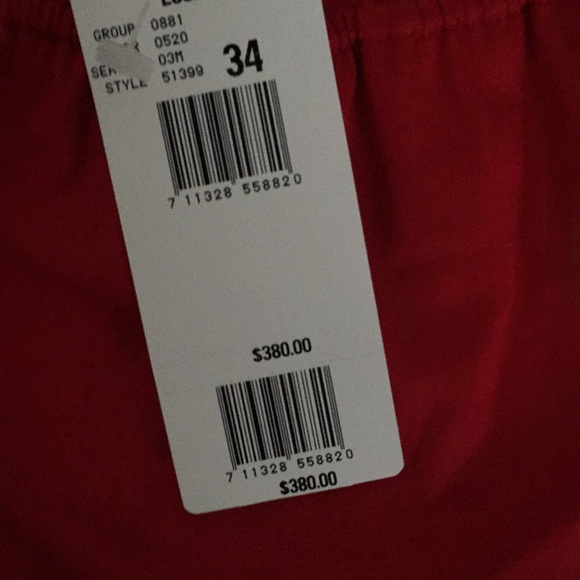 NWT Escada Red Ruffle Halter - Picture 7 of 7